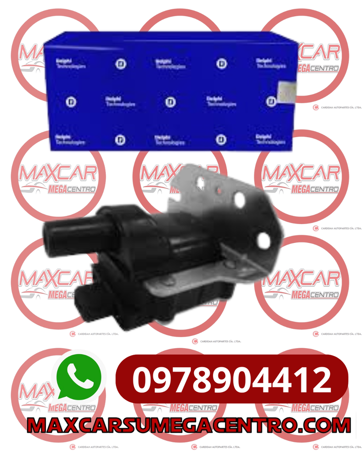 BOBINA ENCENDIDO DELPHI CE10105 VW GOL 95-06 SAVEIRO 2P