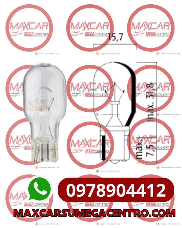 FOCO UÑA CABEZON 12V GL921 W16W - FÑC12