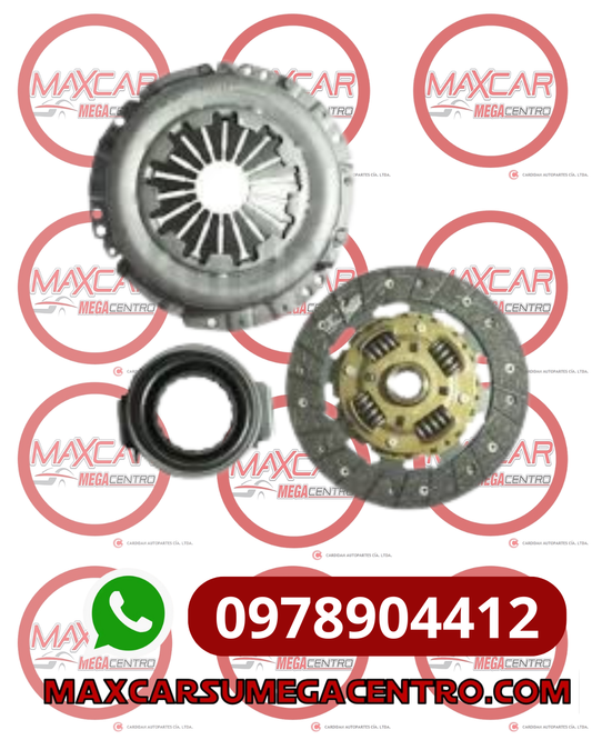 KE.TY553008A KIT EMBRAGUE DAIKIN TERCEL/COROLLA 1.5 PLAT+DISC+RUL