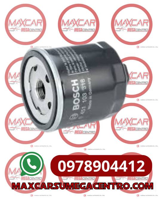 F.AO5548 FILTRO ACEITE BOSCH 0451103318 VW POLO FOX (PSL560 ML5548)