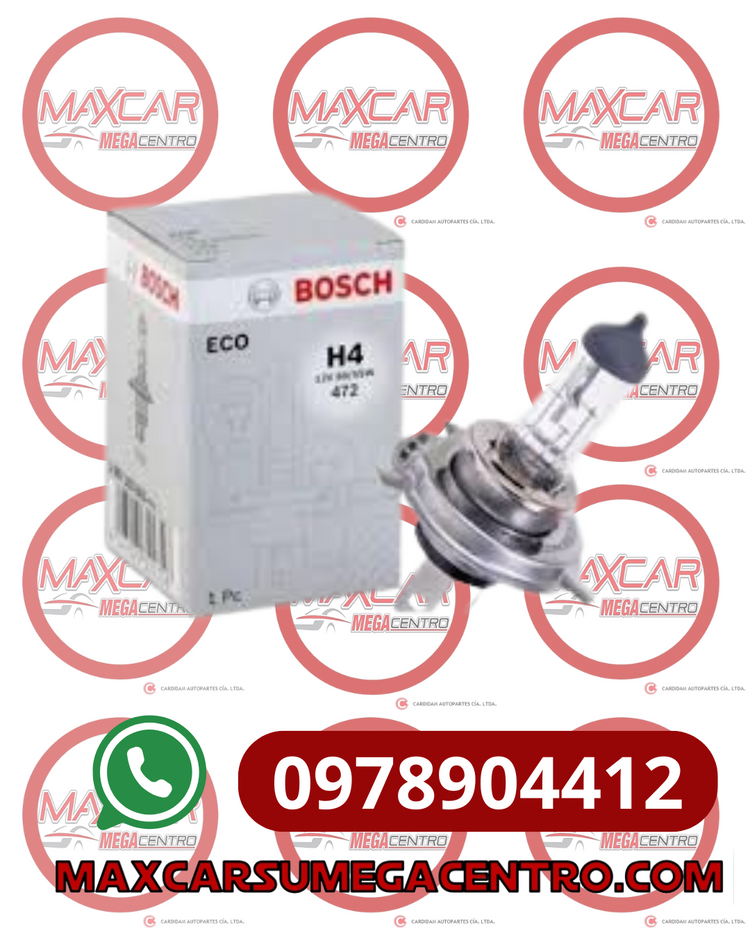 FAR.H4 HALOGENO BOSCH H4 12V 60/55W (1987302803)
