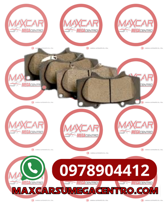 PF.D976 PASTILLA FRENO DURAKO D976 FORTUNER 06- TUNDRA 03- HILUX 2.5 11- GAS JAC T6 T8 MONTERO 3.0 07- CERA