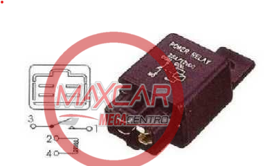 RELAY STARK RLY001 12V 4P. 30AMP. UNIVERSAL TIPO NEBLINEROS - RLY001