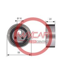 RULIMAN TEMPLADOR SKF VKM16003 LOGAN 1.4 8V 10-15 1.6 8V 06-15 SYMBOL 1.4 8V 02-10 POLEA PEQ - RVKM16003
