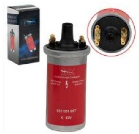 BOBINA TCK 922081067 K-12V ROJA ELECTRONICA C/RESIS (630.8) - BT6308