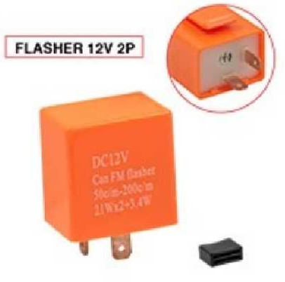 FLASHER TW 615.59 UNIVERSAL 2 PINES 12V AJUSTABLE 42W+3.4W - FT61559