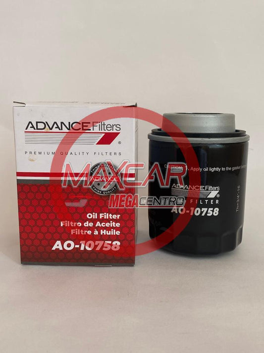 Filtro Aceite Advance Ao10758 Faw Bestune X40 Sirius R7 R8  - FAO10758