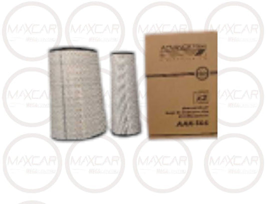 FILTRO AIRE ADVANCE AAK144 FOTON AUMAN 420 11.8L, 430  11.8L LA BESTIA (AA4307+AA-4308)  - FAAK144