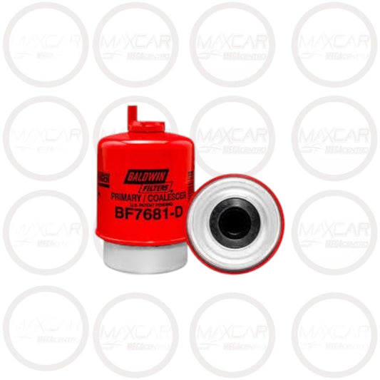 FILTRO COMBUSTIBLE BALDWIN BF7681D  ELEMENTO SEPARADOR DE COMBUSTIBLE/AGUA CAT 100-6374 138-3100 NHOLLAND 87840591 - FBF7681D