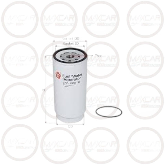 F.AFS420 FILTRO COMBUSTIBLE HK UC4023C WECHAI FAW FOTON AUMAN (SFC7939-30) CON VISOR Y SENSOR