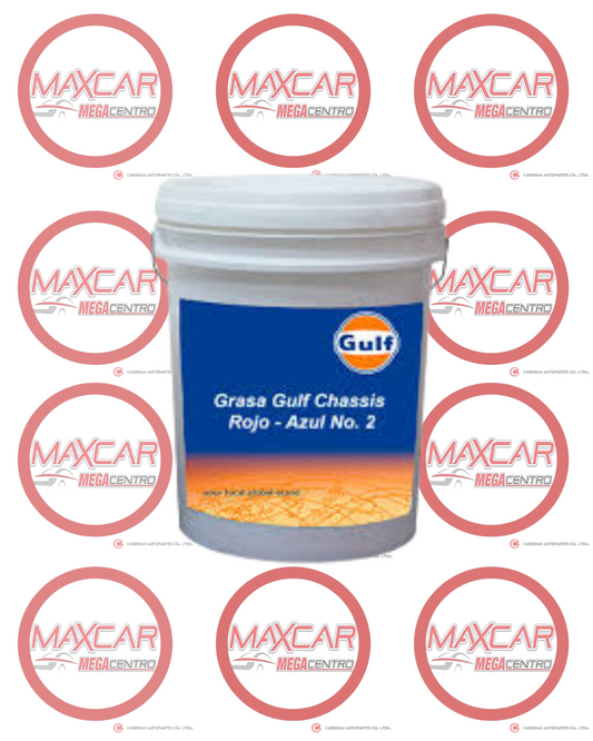GULF CANECA 16KG CHASSIS NLGI-2 AZUL  - G16KA