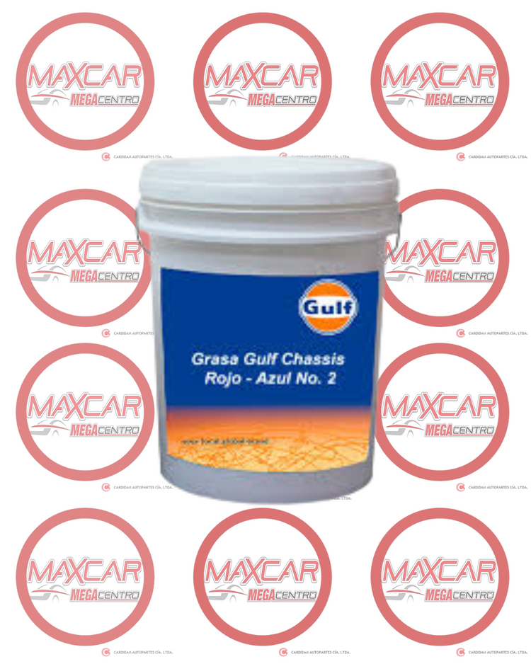 GULF CANECA 16KG CHASSIS NLGI-2 AZUL  - G16KA