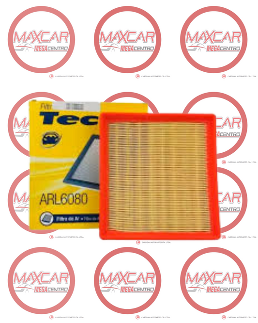 FILTRO AIRE TECFIL ARL6080 VW VIRTUS GOL GOLF POLO TCROSS SKODA (AA12104 C21014) - FARL6080