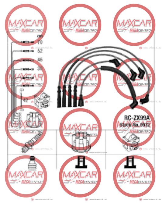 CB.FE8589182 CABLE BUJIAS ACDELCO AC118 MZ 2.2