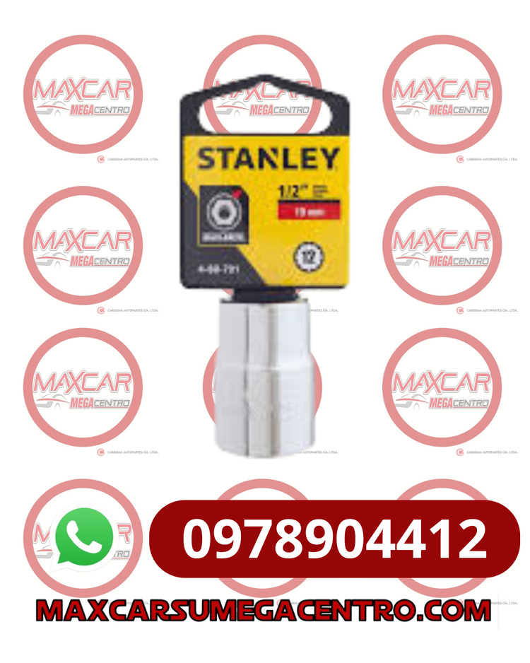 H.1/219 DADO STANLEY 1/2 19MM 12LADOS