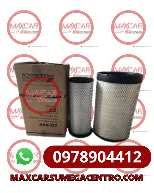 F.AAK127 FILTRO AIRE ADVANCE FOTON 13 TON PLUS (KIT AA26557-26558)