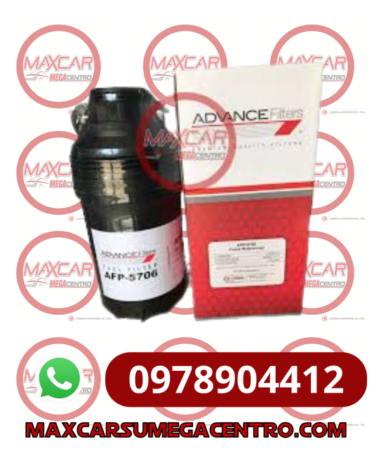 F.AFP5706 FILTRO COMBUSTIBLE ADVANCE AFP5706 JAC HFC 3.8 TON/FOTON AUMARK 5.5 TON