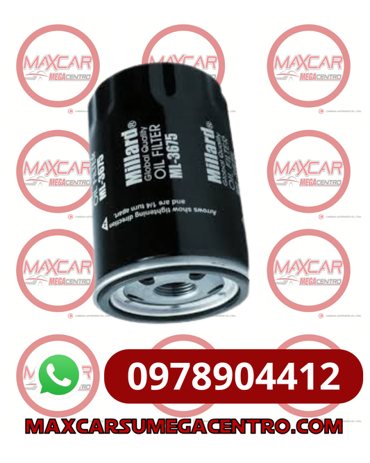 FILTRO ACEITE MILLARD ML3675 SILVERADO TRAILBLAZER 13/16 - FML3675