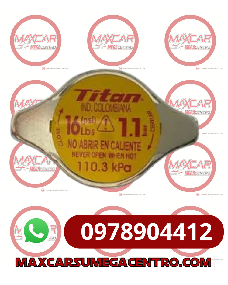 TAP.TR42 TAPA RADIADOR TITAN 16LBS ESPE