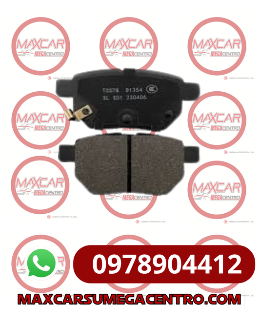 PF.D1354 PASTILLA FRENO POS HIGH POWER HAVAL M4 CHANGHE Q35 VOLEEX C30 SCROSS BAIC X35 BJ20 JAC S2 TIGGO 2 LIFAN X50 SHINERAY VAN X30 (HPBPA0007)