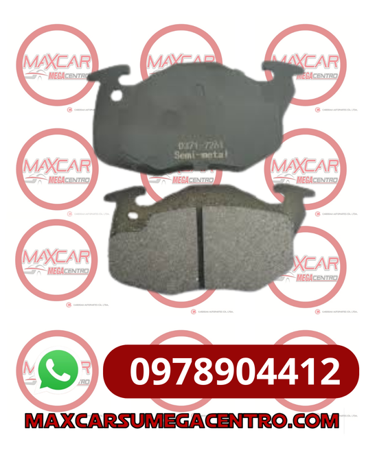 PF.D371 PASTILLA FRENO POS HIGH POWER TWINGO MEGANE/CLIO DONGFENG C37 (HPBPA0126)