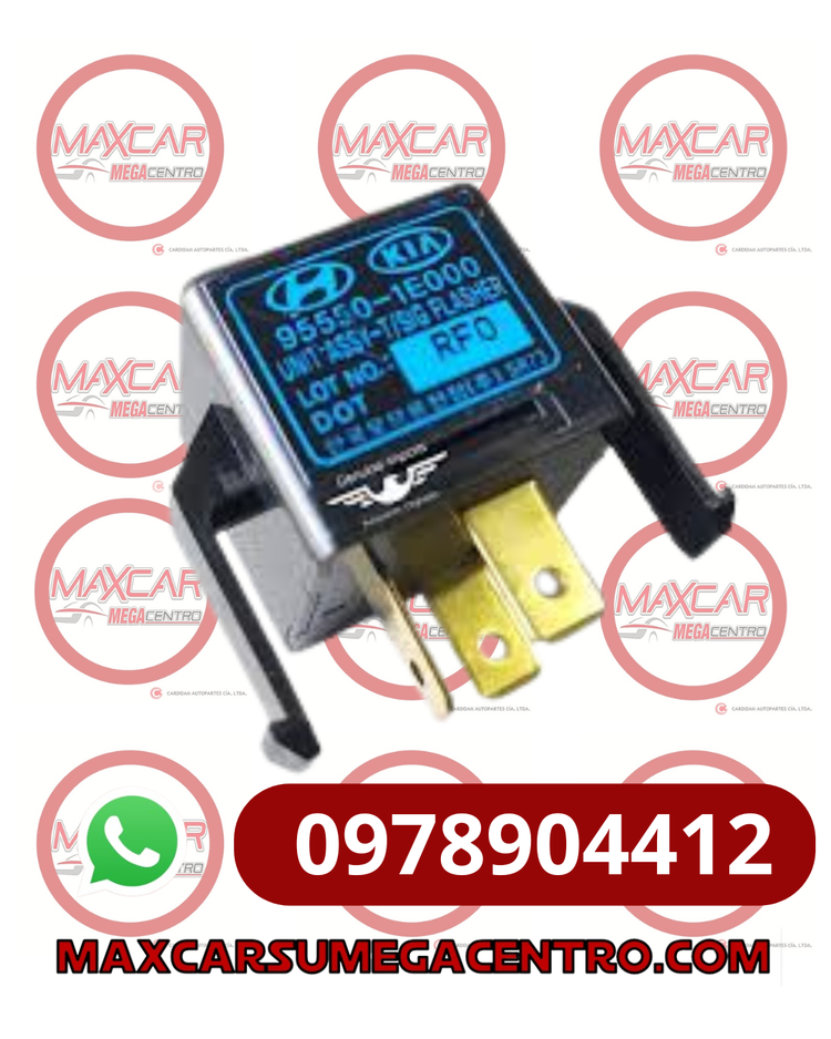 FLA.FLA059 FLASHER MOBIS 95550-1E000 ACCENT/ELANTRA/XCITE/CERATO 06- (LETRA)