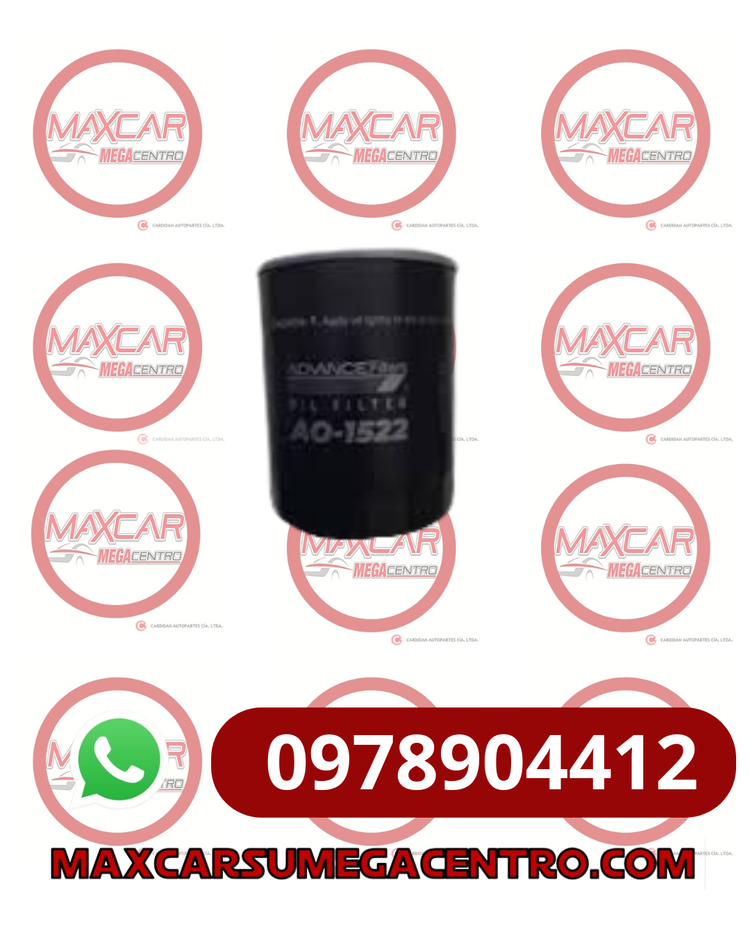 F.AO1522 FILTRO ACEITE SHOGUN C1522 IZUSU NPR NKR