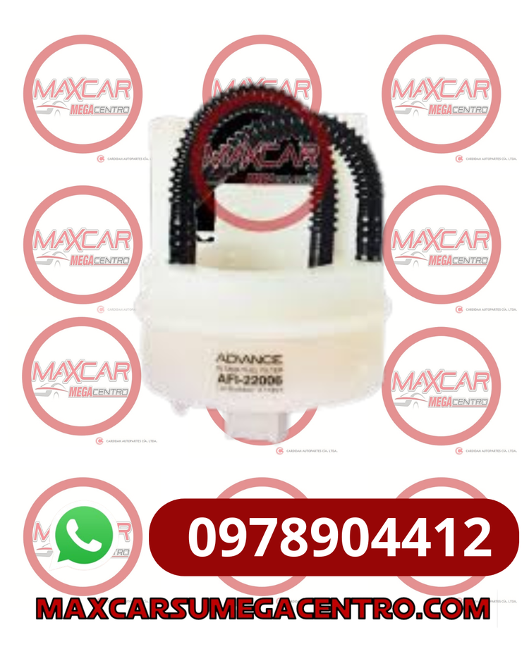 F.AFI22006 FILTRO COMBUSTIBLE ADVANCE TIIDA DUSTER 12 SANDERO LOGAN 10 STEPWAY (SUMERGIBLE)