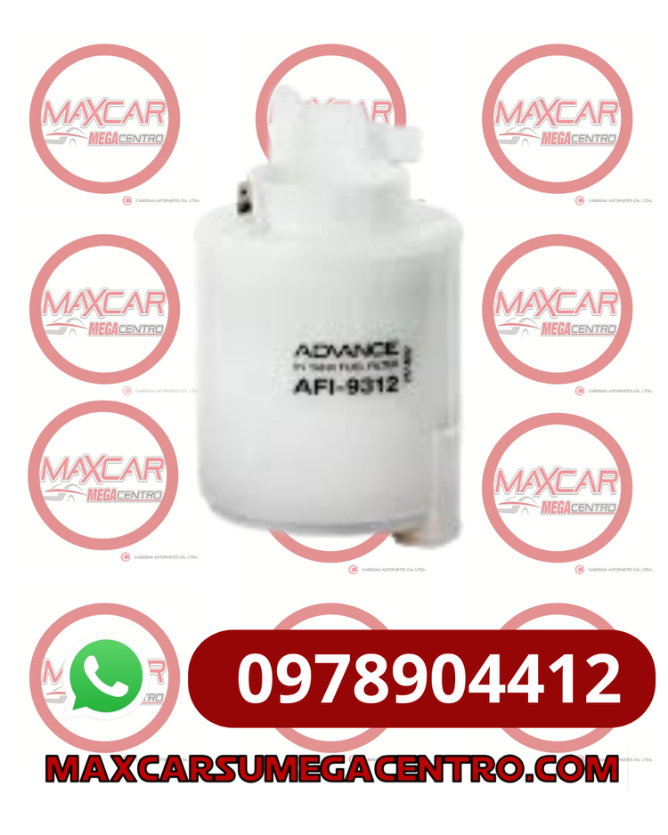 F.AFI9312 FILTRO COMBUSTIBLE ADVANCE RIO X LINE 18- TUCSON TL 18-  ACCENT 2015, SPORTAGE GT 2018 PICANTO X LINE 18- (SUMERGIBLE)