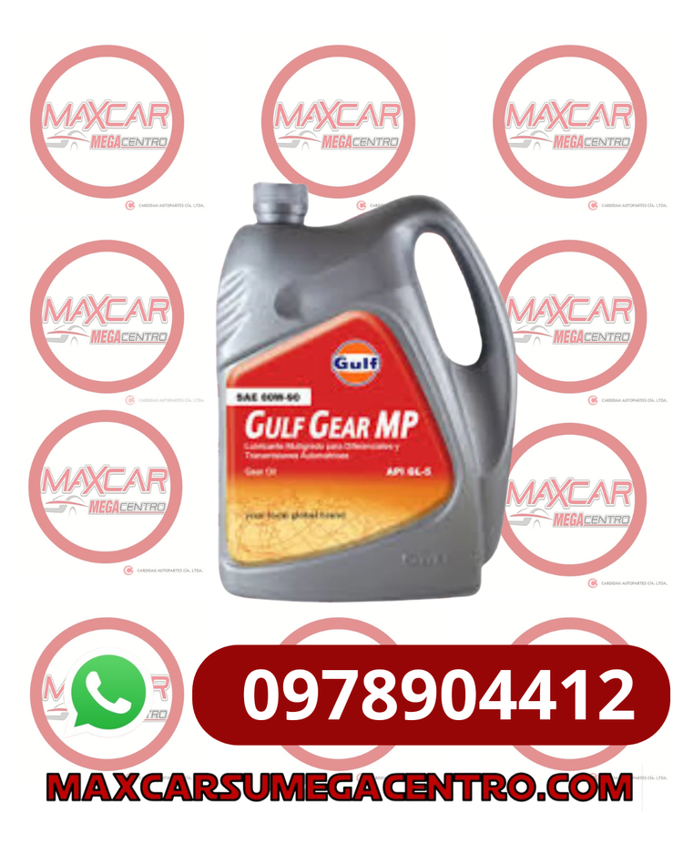 L.80W90 GULF GEAR 1/4 MP GL5