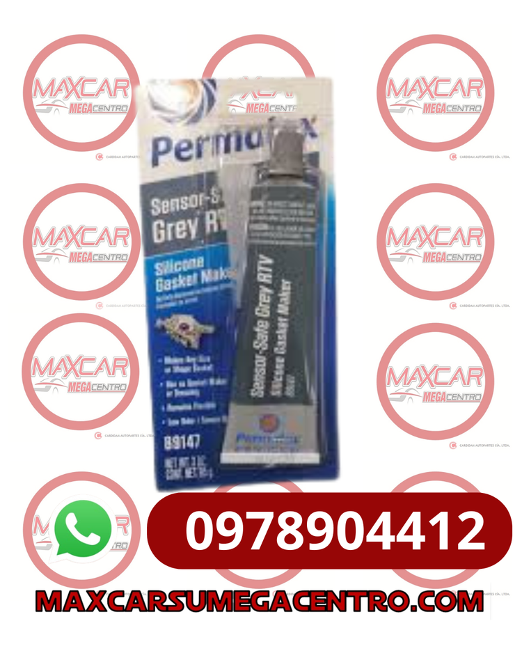 PEG.GRIS PERMATEX SILICON GRIS  89147 3.5 ONZ