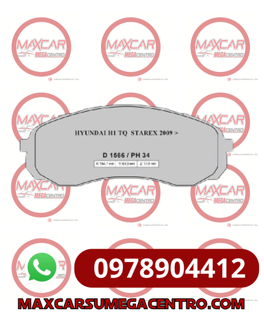 PF.D8514 PASTILLA FRENO HIGH POWER HYUNDAI H1 TQ (HPBPA0057)