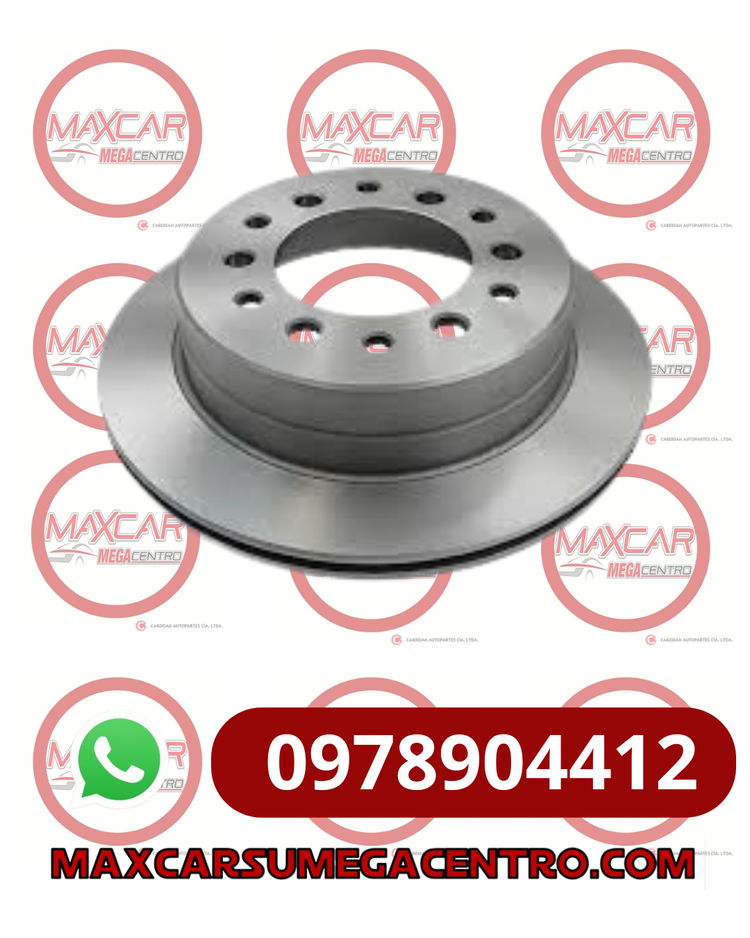 DF.HF512A DISCO FRENO HIPPER TOY FORTUNER 2.7 4X4 17-24 (V-D)