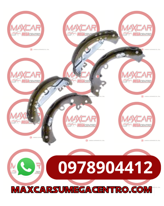 ZF.04495-0K120 ZAPATA FRENO DAICHI TOY HILUX VIGO 2.5 2.7 3.0 4.0 4x4 05-15 FORTUNER 2.5 2.7 3.0 4.0 05-15 4x4