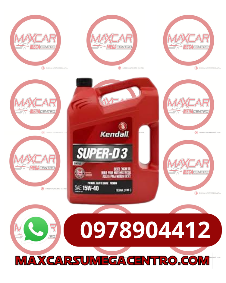 L.15W40 KENDAL GALON Super-D3 Mineral CI4+/SL
