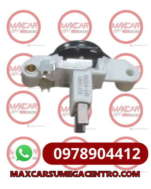 REGULADOR ALTERNADOR GAUSS GA214 12V ASTRA 120A S/RESIS CARBON ARRIBA