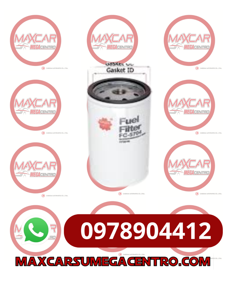 F.AFP4102 FILTRO COMBUSTIBLE SAMURY SFP586F DEUTZ MAN SCANIA VOLVO (FC5704)