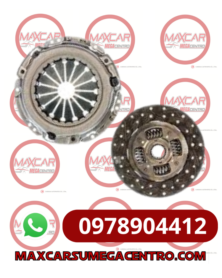 KE.TY623135 KIT EMBRAGUE DAIKIN PLATO+DISCO TOYOTA HILUX 2700 FORTUNER GRAN TIGER