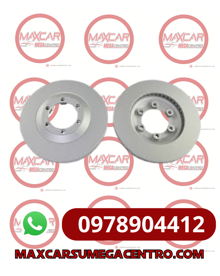 DF.ER3611 DISCO FRENO ECOBREX DMAX 3.5 V6 2.4 02-07 3.0 4X4 19- 280X27 (BD6780)