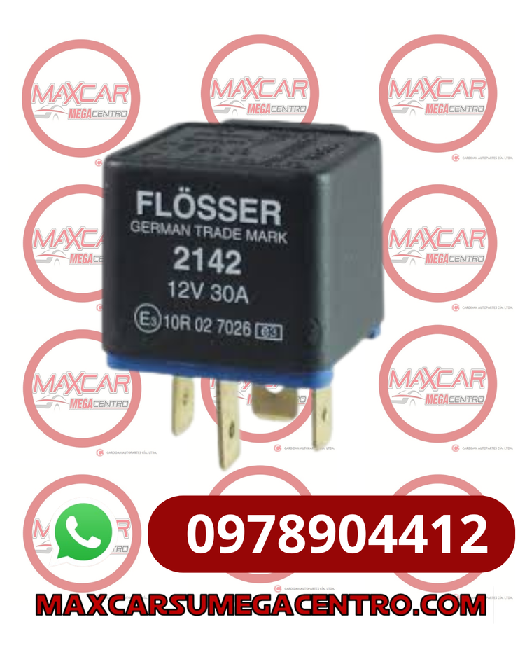REL.2142 RELAY FLOSHER 2142 12V 30A 4T