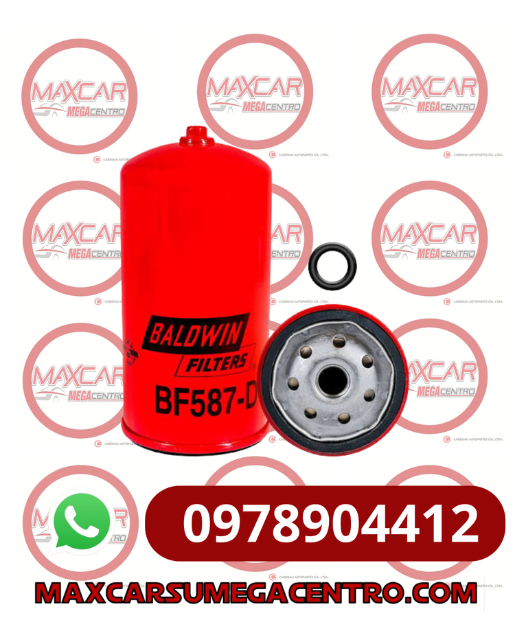 F. BF587D FILTRO COMBUSTIBLE BALDWIN DEUTZ 2133943 INTERNATIONAL 3132428-R91 VOLVO PENTA 8385932