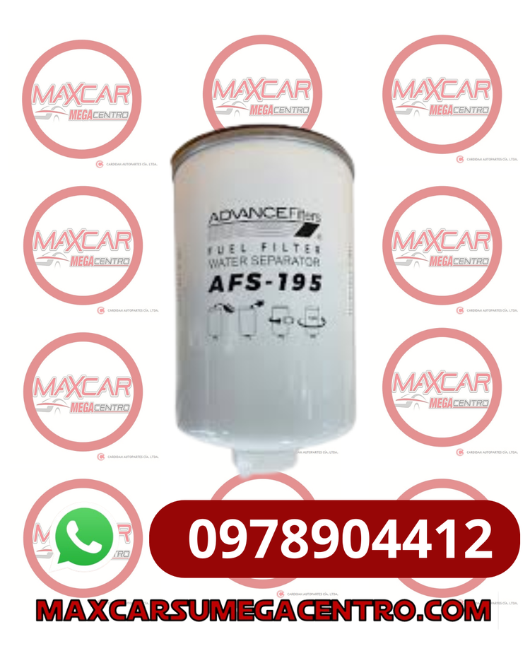 F.AFS195 FILTRO COMBUSTIBLE SAMURY SK2602 CHANGAN HUNTER 2 21-22 FODAY LION 21-23 (X191195)M18