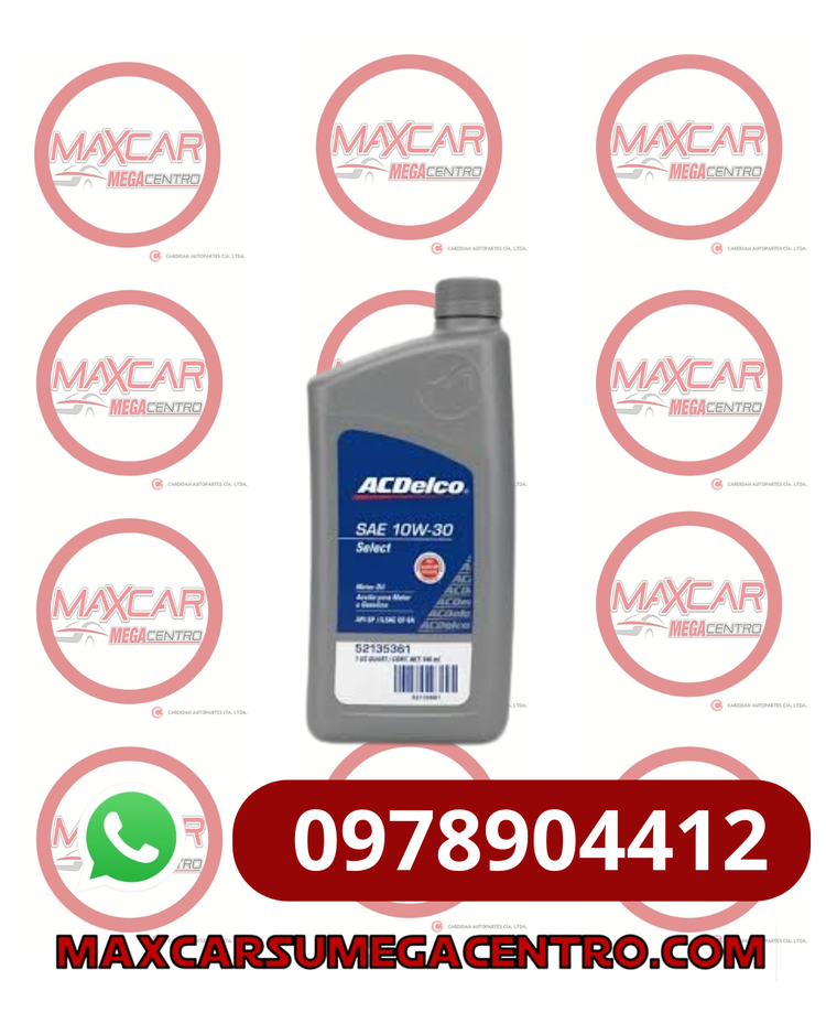 L.10W30 ACDELCO 1/4 SP SEMISINTETICO