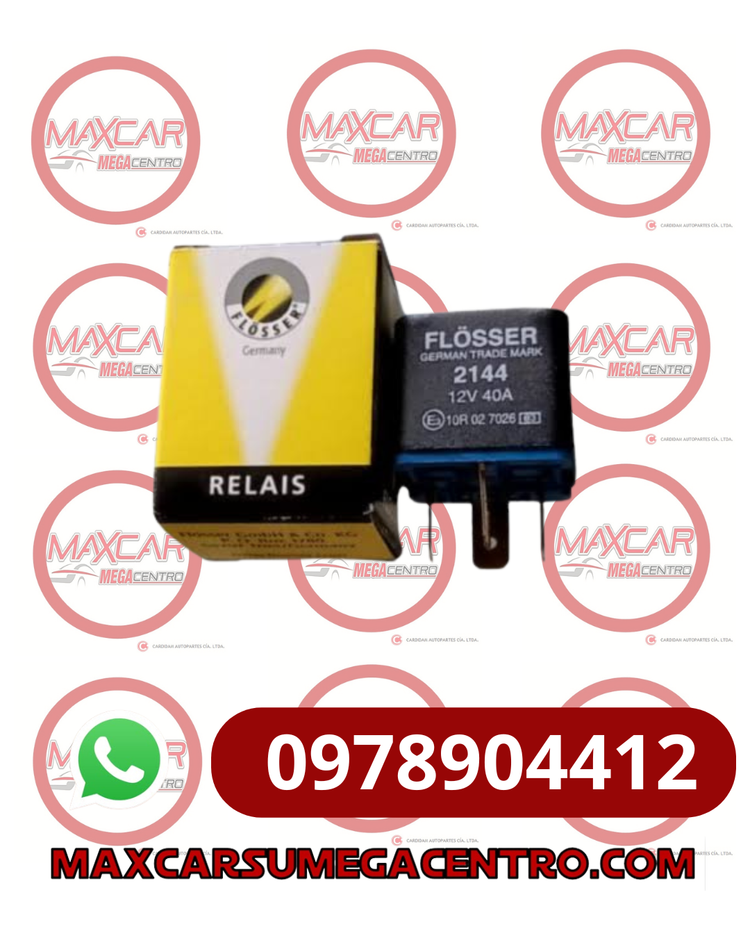 REL.12V4P RELAY FLOSHER 2144 12V 40AMPS