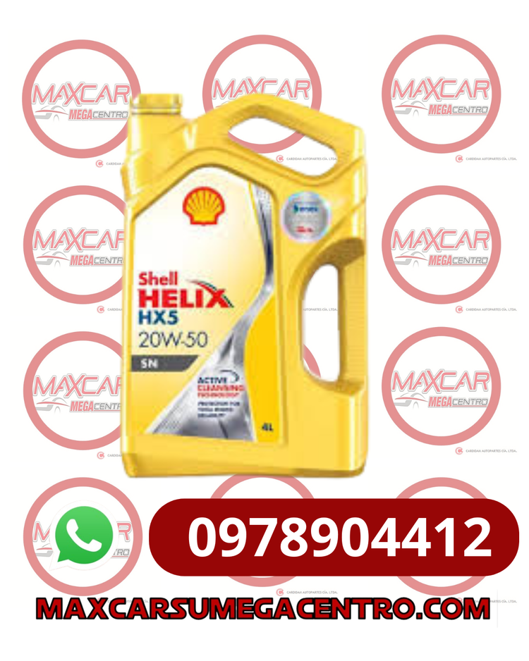 L.20W50 SHELL 1/4 HX5 SN A1W9