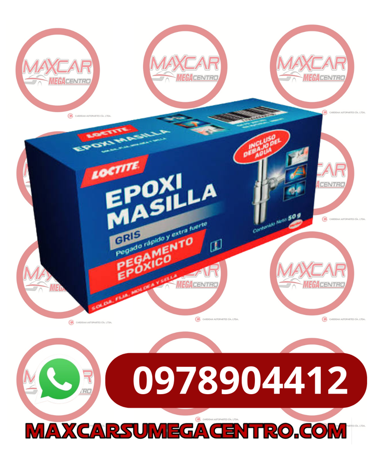 PEG.EPO LOCTITE MASILLA EPOXICA GRIS 50GR DOS BARRAS