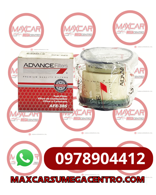 F.AFE385 FILTRO COMBUSTIBLE ADVANCE FORD RANGER 3.2 TDCI RANGER COURIER XL 2.2L NEW BT-50 II 3.2 DIESEL (MF36244)
