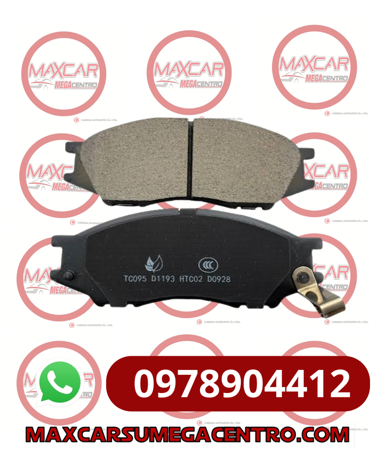 PF.D1193 PASTILLA FRENO CARSHIELD NISSAN ALMERA (HPBPA0160)
