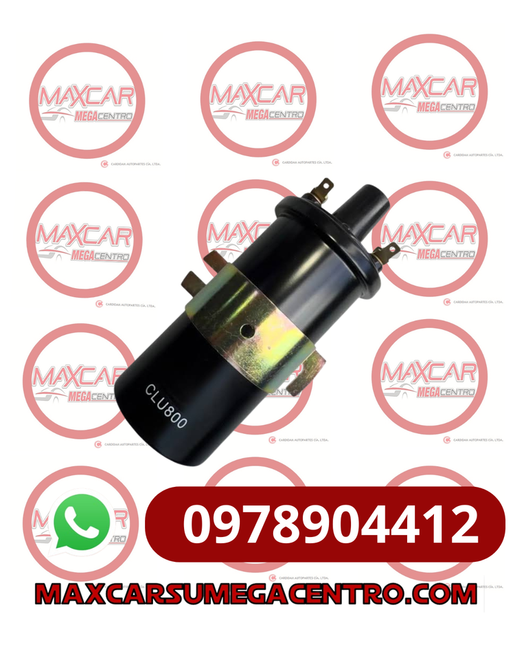 BOB.CLU800 BOBINA ENCENDIDO DRAPA UNIVERSAL C/RESISTENCIA