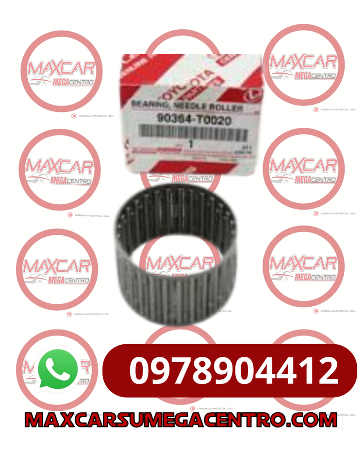 R.90364-T0020 RULIMAN CAJA GENUINE TOY HILUX 2.7 2TR-FE 06 - 2DA AGUJAS